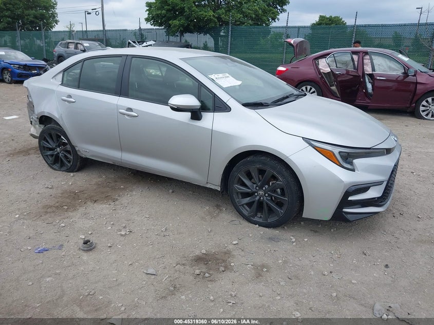 2023 Toyota Corolla VIN JTDBDMHE2PJ001451 IAAI salvage auction — REAR END, Salvage (Pennsylvania), sold $6,600 on 2026-07-10 (photo 1)