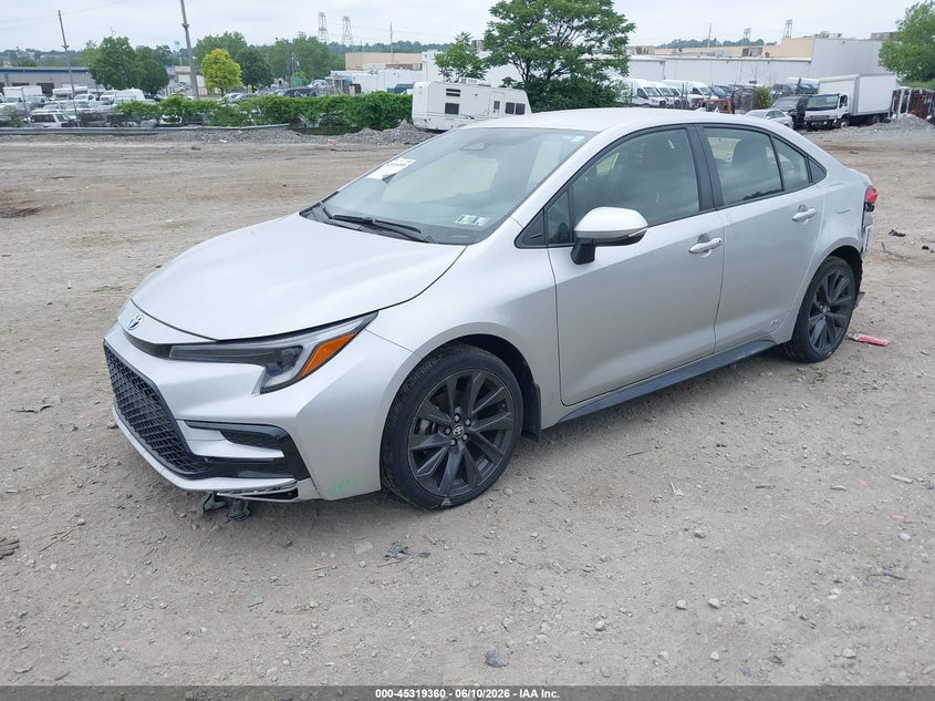 2023 Toyota Corolla VIN JTDBDMHE2PJ001451 IAAI salvage auction — REAR END, Salvage (Pennsylvania), sold $6,600 on 2026-07-10 (photo 2)