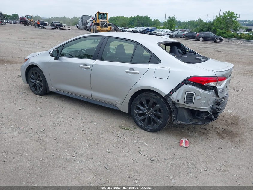 2023 Toyota Corolla VIN JTDBDMHE2PJ001451 IAAI salvage auction — REAR END, Salvage (Pennsylvania), sold $6,600 on 2026-07-10 (photo 3)