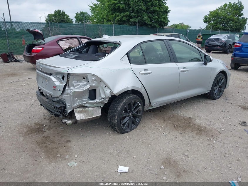 2023 Toyota Corolla VIN JTDBDMHE2PJ001451 IAAI salvage auction — REAR END, Salvage (Pennsylvania), sold $6,600 on 2026-07-10 (photo 4)