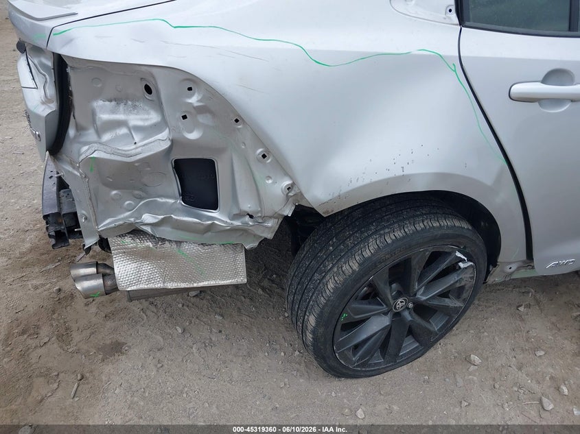 2023 Toyota Corolla VIN JTDBDMHE2PJ001451 IAAI salvage auction — REAR END, Salvage (Pennsylvania), sold $6,600 on 2026-07-10 (photo 6)