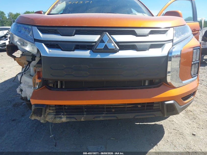 2022 Mitsubishi Outlander VIN JA4ARUAU7NU022476 IAAI salvage auction — FRONT END, Salvage Title, sold $6,500 on 2026-07-12 (photo 6)