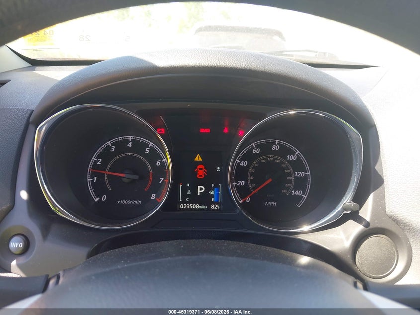 2022 Mitsubishi Outlander VIN JA4ARUAU7NU022476 IAAI salvage auction — FRONT END, Salvage Title, sold $6,500 on 2026-07-12 (photo 7)