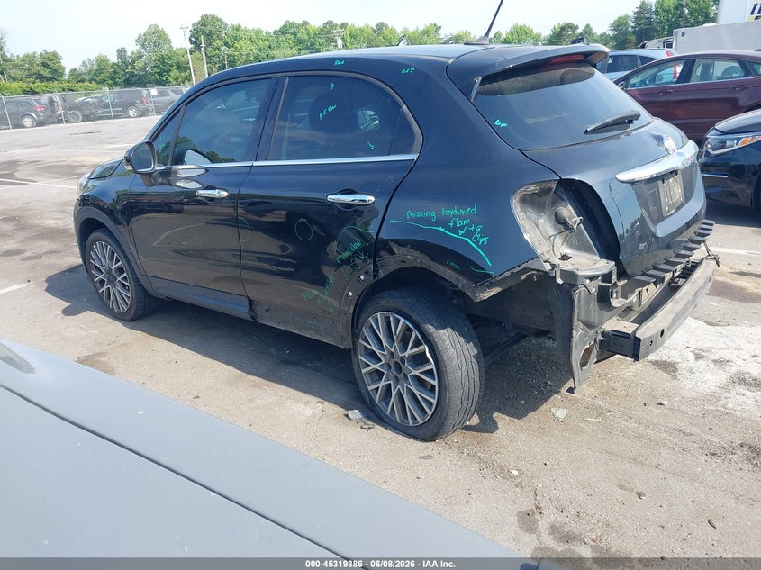 2017 Fiat 500x VIN ZFBCFXDBXHP589273 IAAI salvage auction — REAR END, Wait Title, sold $1,100 on 2026-09-05 (photo 3)