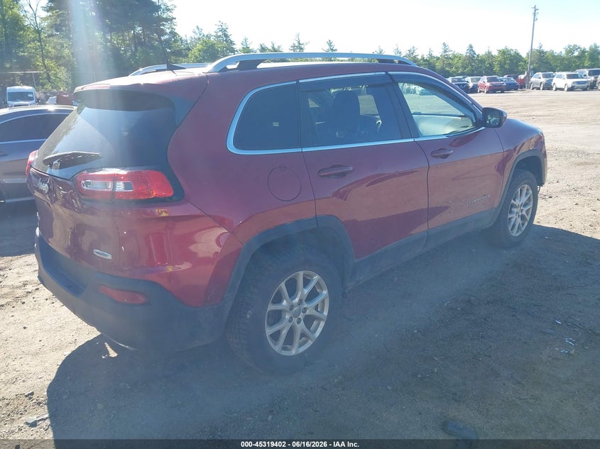 2017 Jeep Cherokee VIN 1C4PJMCS1HW579847 IAAI salvage auction — FRONT & REAR, Salvage (Massachusetts), sold $500 on 2026-07-18 (photo 4)
