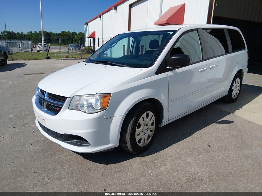 2016 Dodge Grand caravan VIN 2C4RDGBG9GR101553 IAAI salvage auction — NORMAL WEAR, Sf97 (North Carolina), sold $8,400 on 2026-08-13 (photo 2)