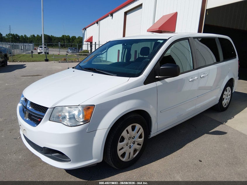 2016 Dodge Grand caravan VIN 2C4RDGBG9GR101553 IAAI salvage auction — NORMAL WEAR, Sf97 (North Carolina), sold $8,400 on 2026-08-13 (photo 6)