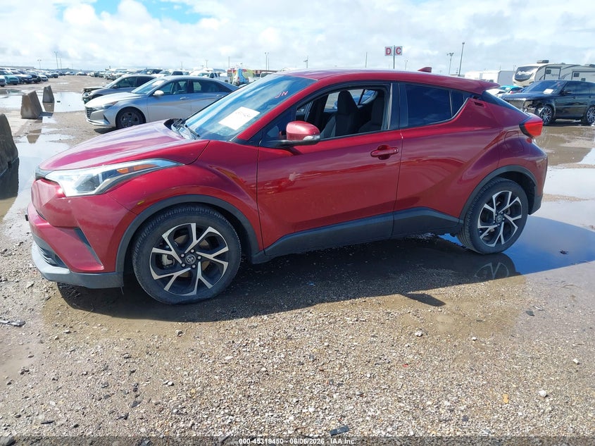 2018 Toyota C-hr VIN NMTKHMBX2JR051984 IAAI salvage auction — HAIL, Original (Texas), sold $7,500 on 2026-08-29 (photo 2)