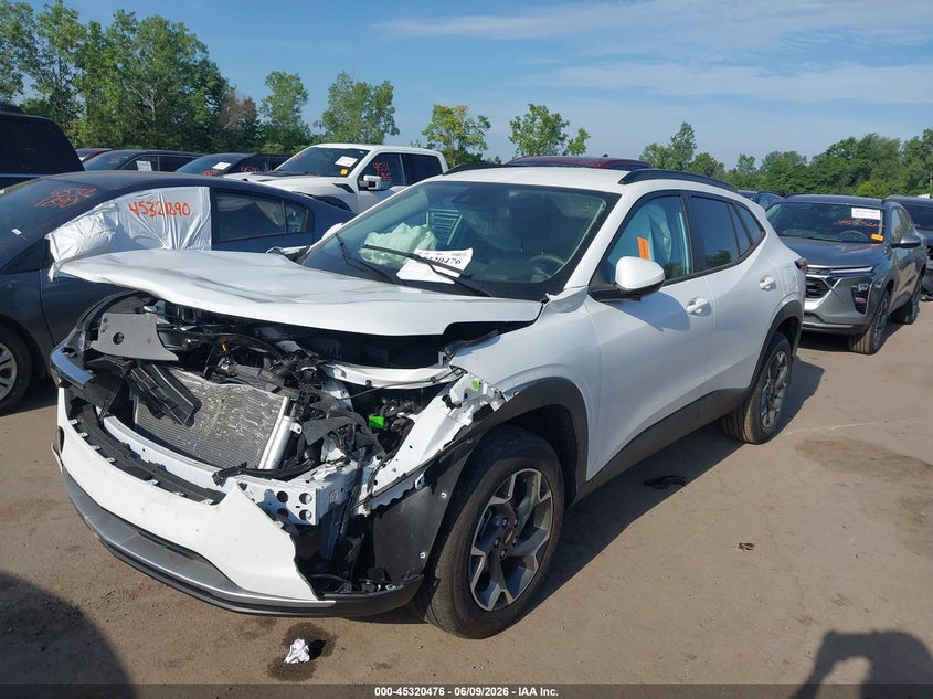 2026 Chevrolet Trax VIN KL77LHEP8TC107162 IAAI salvage auction — FRONT END, Salvage (Ohio), sold $3,325 on 2026-07-28 (photo 2)