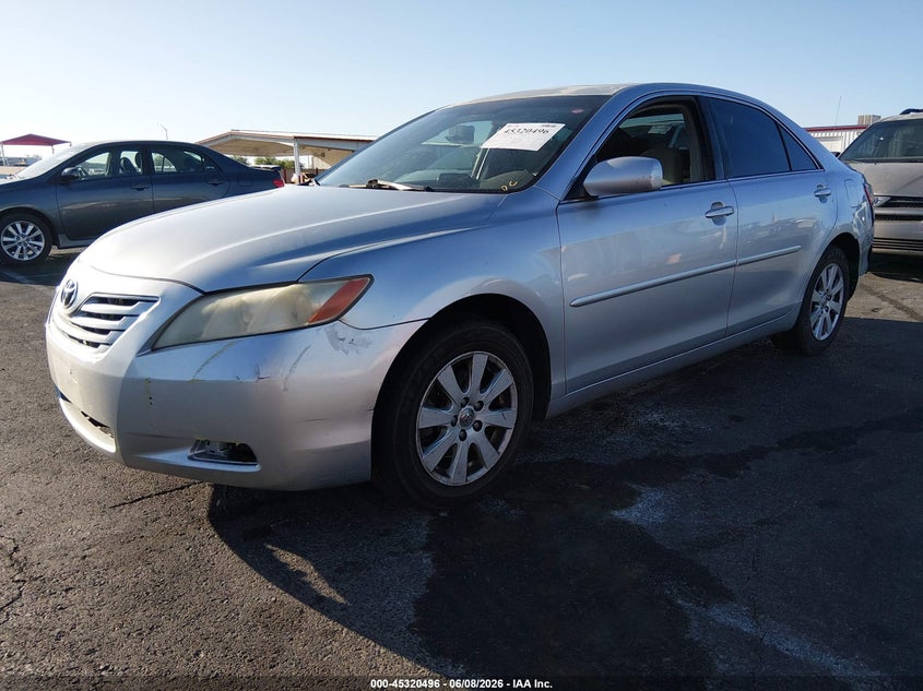 2007 Toyota Camry VIN JTNBE46K273034827 IAAI salvage auction — RIGHT SIDE, Salvage (Nevada), sold $475 on 2026-07-10 (photo 2)