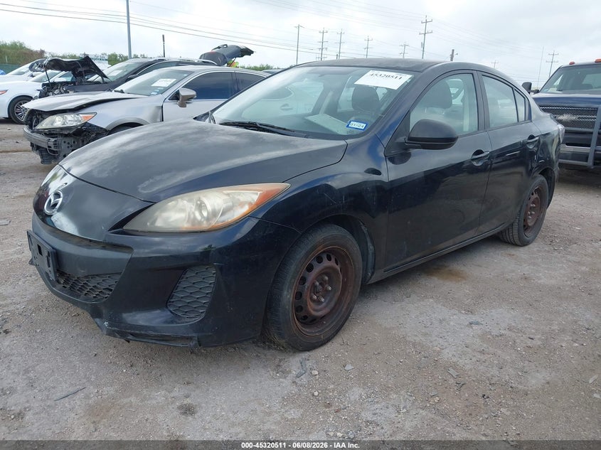 2013 Mazda 3 VIN JM1BL1TF5D1725244 IAAI salvage auction — NORMAL WEAR, Original (Texas), sold $825 on 2026-07-13 (photo 2)