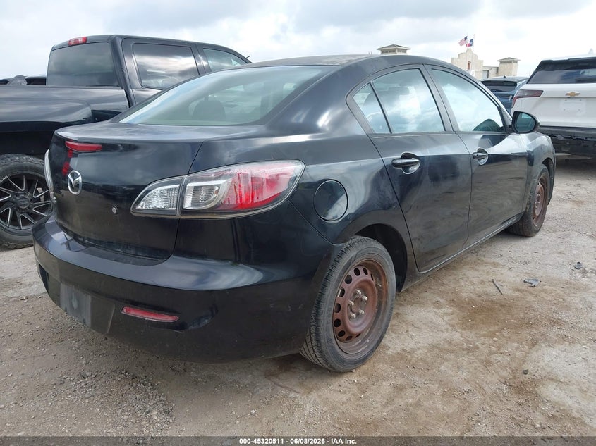 2013 Mazda 3 VIN JM1BL1TF5D1725244 IAAI salvage auction — NORMAL WEAR, Original (Texas), sold $825 on 2026-07-13 (photo 4)