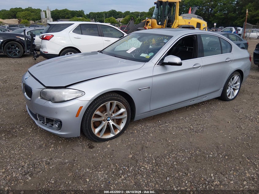 2016 BMW 5er VIN WBA5B3C51GG252590 IAAI salvage auction — RIGHT SIDE, Bill Of Sale (New York), sold $275 on 2026-07-21 (photo 2)