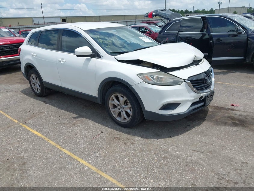 2014 Mazda Cx-9 VIN JM3TB2CA4E0444665 IAAI salvage auction — FRONT END, Salvage Title, sold $1,425 on 2026-07-15 (photo 1)