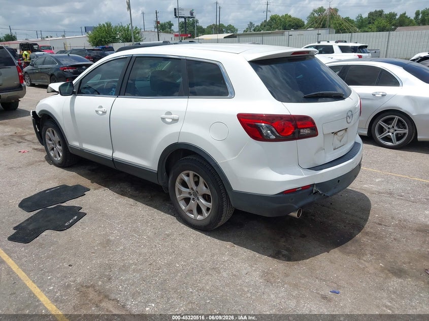 2014 Mazda Cx-9 VIN JM3TB2CA4E0444665 IAAI salvage auction — FRONT END, Salvage Title, sold $1,425 on 2026-07-15 (photo 3)