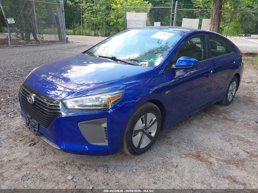 2019 Hyundai Ioniq VIN KMHC65LC5KU178931 IAAI salvage auction — REAR END, Salvage Title, sold $1,200 on 2026-07-28 (photo 2)