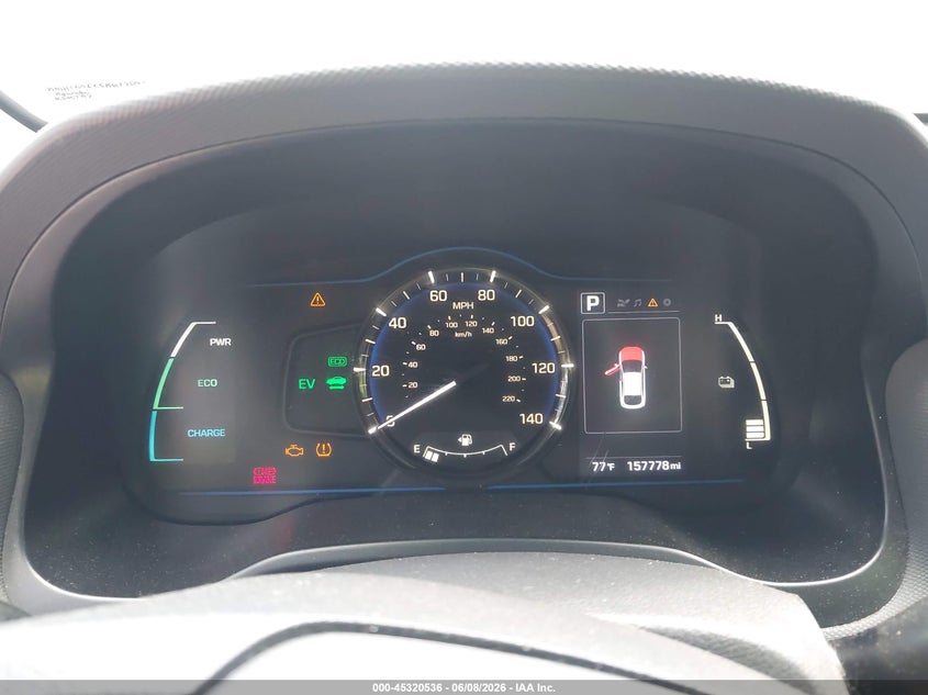2019 Hyundai Ioniq VIN KMHC65LC5KU178931 IAAI salvage auction — REAR END, Salvage Title, sold $1,200 on 2026-07-28 (photo 7)