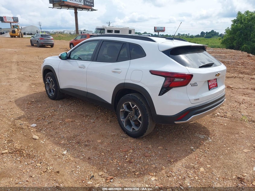 2025 Chevrolet Trax VIN KL77LHEP8SC236811 IAAI salvage auction — HAIL, Salvage Title, sold $8,050 on 2026-07-06 (photo 3)
