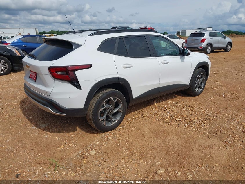 2025 Chevrolet Trax VIN KL77LHEP8SC236811 IAAI salvage auction — HAIL, Salvage Title, sold $8,050 on 2026-07-06 (photo 4)