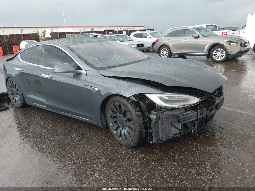 2019 Tesla Model s VIN 5YJSA1E49KF330781 IAAI salvage auction — FRONT END, Salvage (Colorado), sold $8,600 on 2026-07-16 (photo 1)