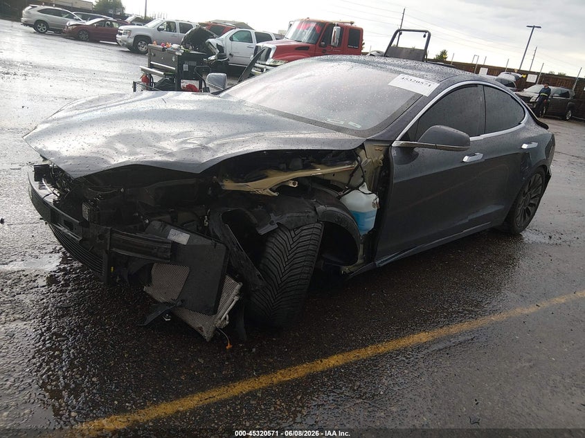 2019 Tesla Model s VIN 5YJSA1E49KF330781 IAAI salvage auction — FRONT END, Salvage (Colorado), sold $8,600 on 2026-07-16 (photo 2)
