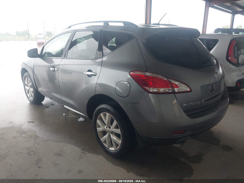 2014 Nissan Murano VIN JN8AZ1MU1EW405693 IAAI salvage auction — REPOSSESSION, Nrc Lienholder Repossession Paperwork (Texas), sold $800 on 2026-07-17 (photo 3)