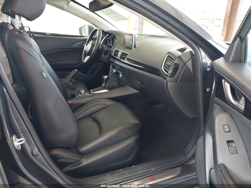 2015 Mazda 3 VIN JM1BM1M78F1233704 IAAI salvage auction — LEFT SIDE, Salvage Title, sold $700 on 2026-07-29 (photo 5)
