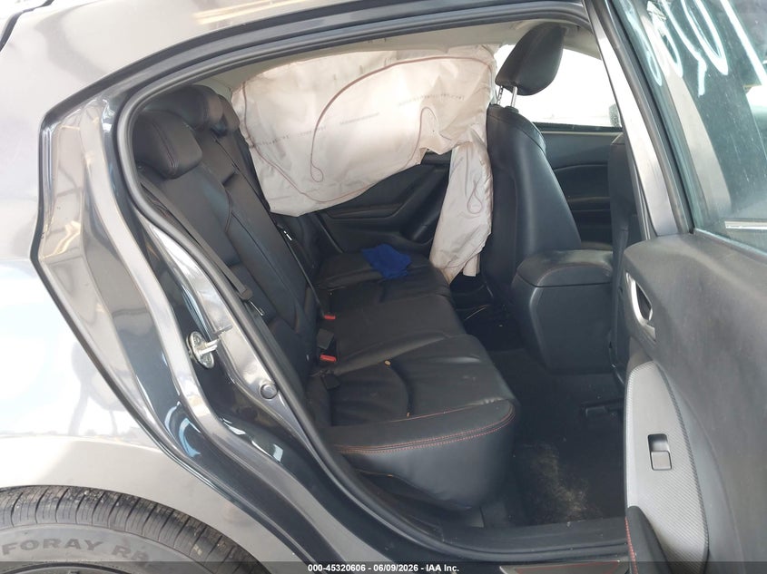 2015 Mazda 3 VIN JM1BM1M78F1233704 IAAI salvage auction — LEFT SIDE, Salvage Title, sold $700 on 2026-07-29 (photo 8)