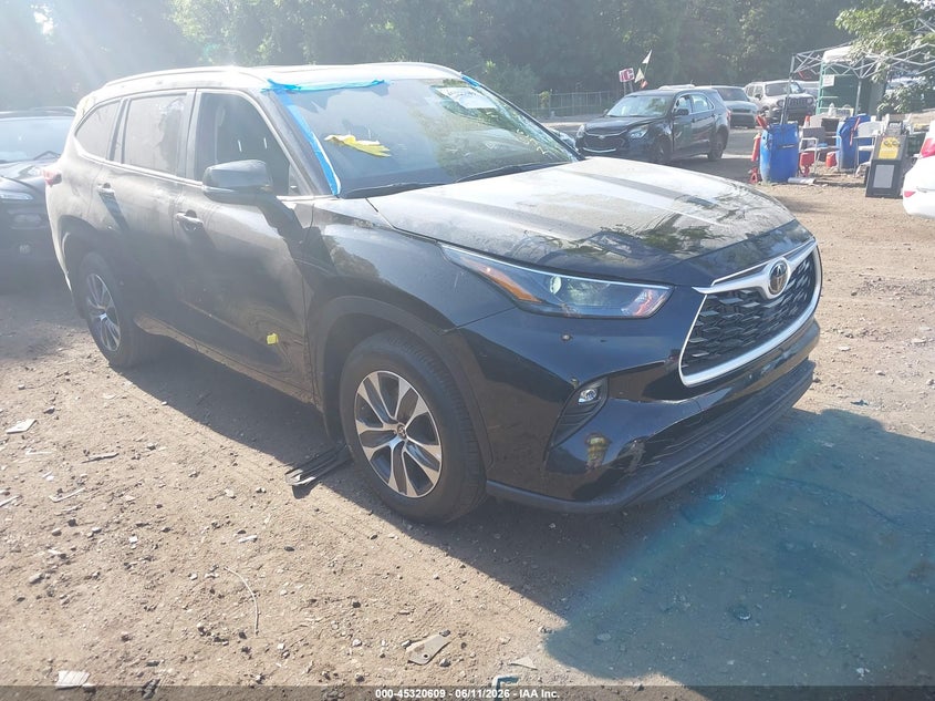 2023 Toyota Highlander VIN 5TDKDRBH5PS526345 IAAI salvage auction — UNKNOWN, Mv-907A (New York), sold $14,825 on 2026-07-28 (photo 1)