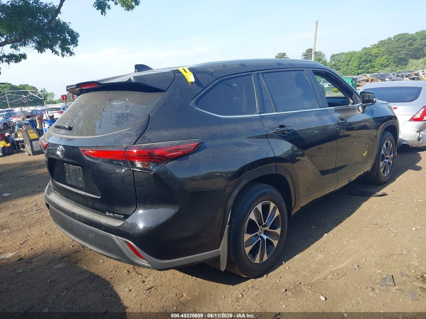 2023 Toyota Highlander VIN 5TDKDRBH5PS526345 IAAI salvage auction — UNKNOWN, Mv-907A (New York), sold $14,825 on 2026-07-28 (photo 4)