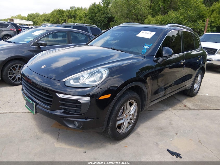 2016 Porsche Cayenne VIN WP1AA2A22GLA05043 IAAI salvage auction — NORMAL WEAR, Original (Texas), sold $7,200 on 2026-07-13 (photo 2)