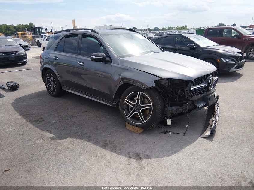 2021 Mercedes-benz Gle VIN 4JGFB5KB1MA449165 IAAI salvage auction — RIGHT FRONT, Salvage Title, sold $20,300 on 2026-07-18 (photo 1)