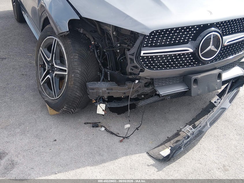 2021 Mercedes-benz Gle VIN 4JGFB5KB1MA449165 IAAI salvage auction — RIGHT FRONT, Salvage Title, sold $20,300 on 2026-07-18 (photo 6)