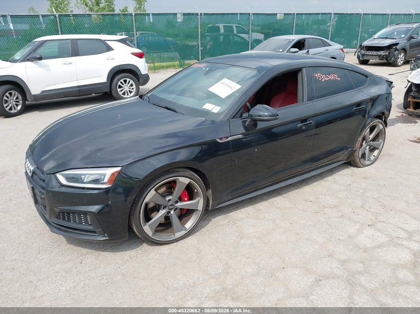 2019 Audi S5 VIN WAUB4CF54KA064599 IAAI salvage auction — REAR END, Mv-907A (New York), sold $7,100 on 2026-07-28 (photo 2)