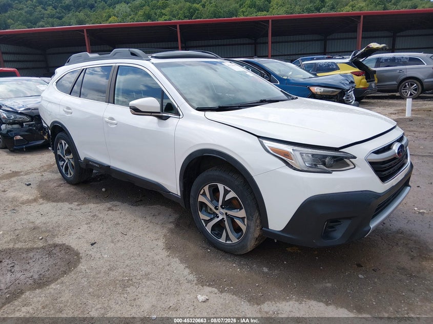 2022 Subaru Outback VIN 4S4BTANC8N3229813 IAAI salvage auction — REAR END, Salvage (West Virginia), sold $6,500 on 2026-09-06 (photo 1)