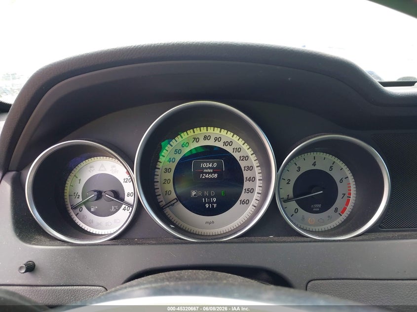 2014 Mercedes-benz C-klasse VIN WDDGJ4HB5EG263940 IAAI salvage auction — FRONT & REAR, Original (Texas), sold $1,150 on 2026-08-12 (photo 7)