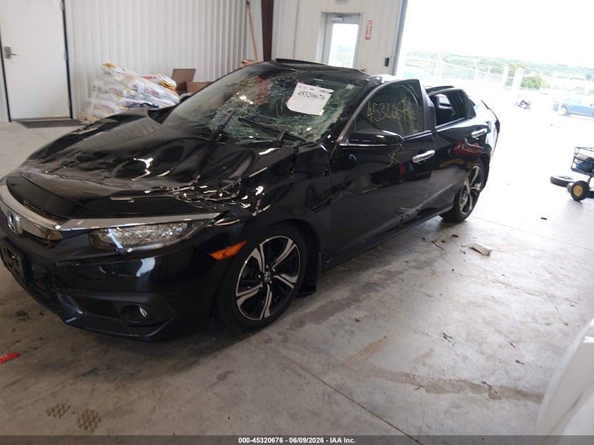 2018 Honda Civic VIN JHMFC1F91JX012016 IAAI salvage auction — ROOF, Salvage Title, sold $25 on 2026-07-16 (photo 2)