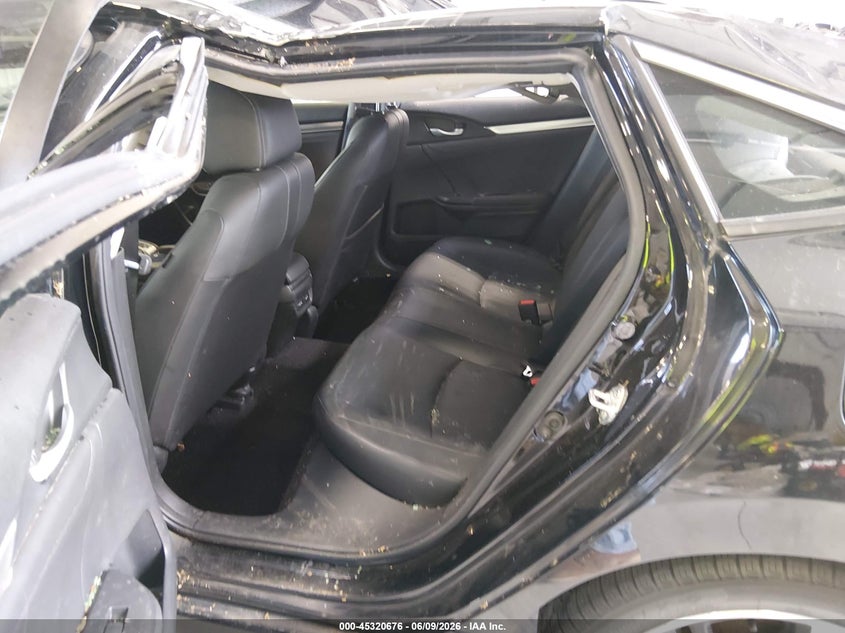 2018 Honda Civic VIN JHMFC1F91JX012016 IAAI salvage auction — ROOF, Salvage Title, sold $25 on 2026-07-16 (photo 8)