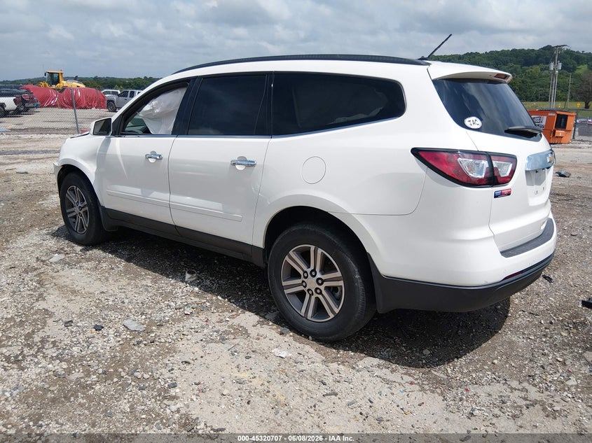 2015 Chevrolet Traverse VIN 1GNKRHKD5FJ331356 IAAI salvage auction — FRONT END, Salvage Title, sold $225 on 2026-07-09 (photo 3)