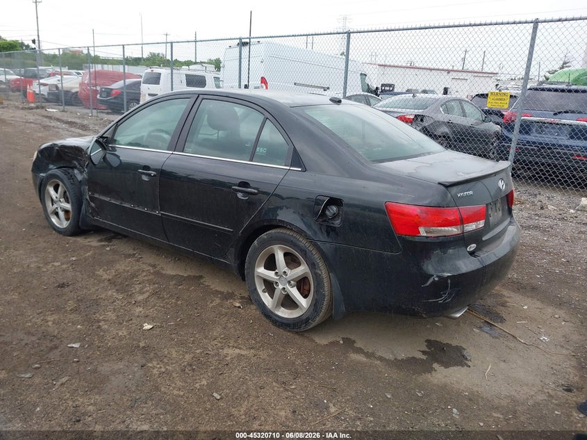 2008 Hyundai Sonata VIN 5NPEU46F28H336647 IAAI salvage auction — FRONT & REAR, Salvage (Ohio), sold $300 on 2026-07-23 (photo 3)