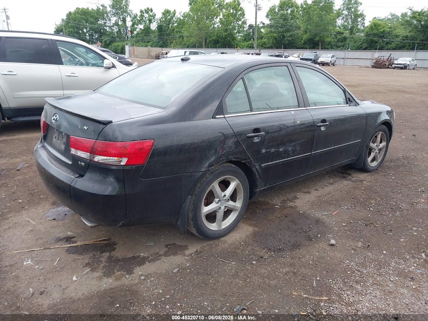 2008 Hyundai Sonata VIN 5NPEU46F28H336647 IAAI salvage auction — FRONT & REAR, Salvage (Ohio), sold $300 on 2026-07-23 (photo 4)