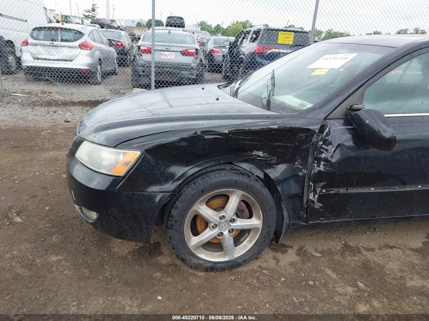2008 Hyundai Sonata VIN 5NPEU46F28H336647 IAAI salvage auction — FRONT & REAR, Salvage (Ohio), sold $300 on 2026-07-23 (photo 6)