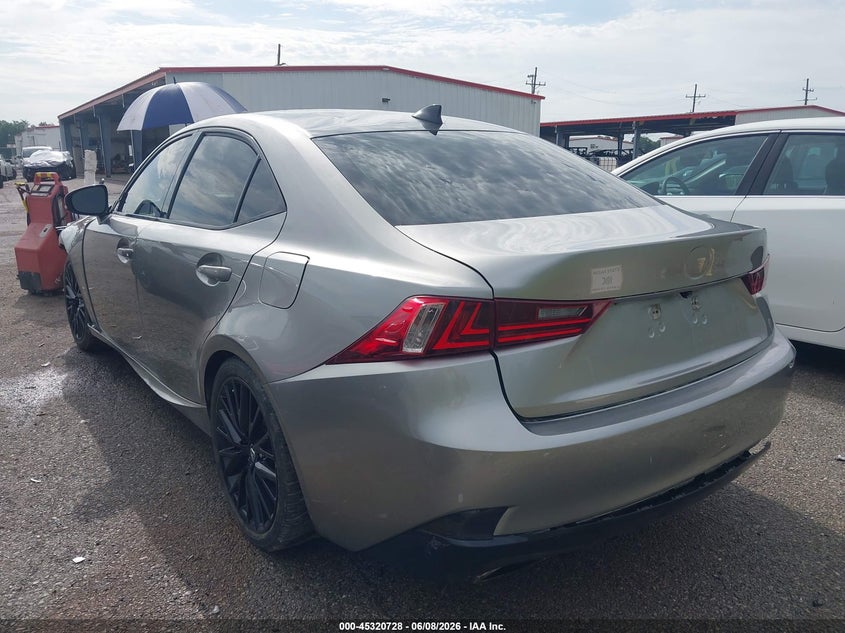 2017 Lexus Is VIN JTHBA1D20H5046304 IAAI salvage auction — FRONT END, Salvage Title, sold $550 on 2026-07-21 (photo 3)