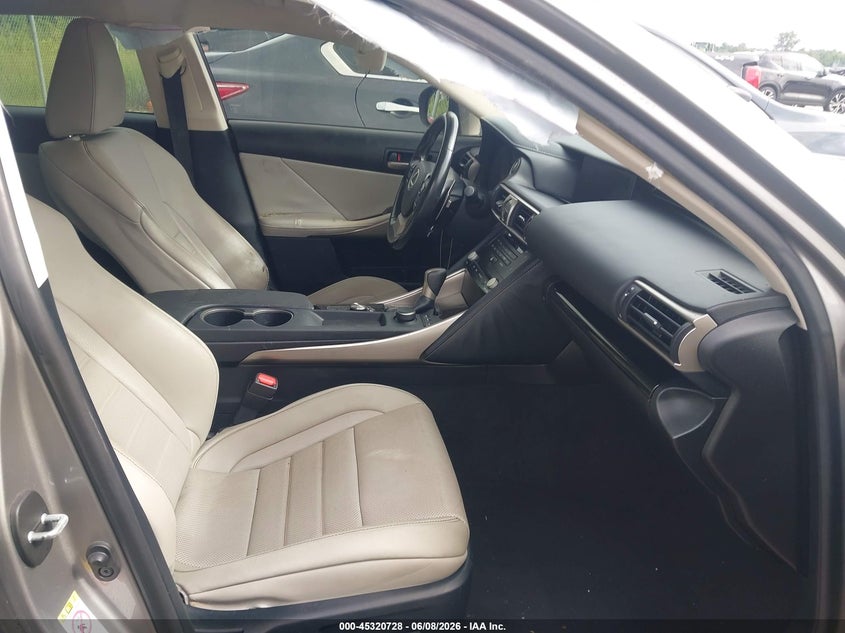 2017 Lexus Is VIN JTHBA1D20H5046304 IAAI salvage auction — FRONT END, Salvage Title, sold $550 on 2026-07-21 (photo 5)