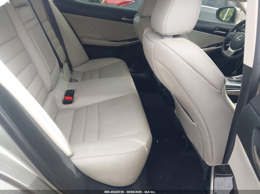 2017 Lexus Is VIN JTHBA1D20H5046304 IAAI salvage auction — FRONT END, Salvage Title, sold $550 on 2026-07-21 (photo 8)
