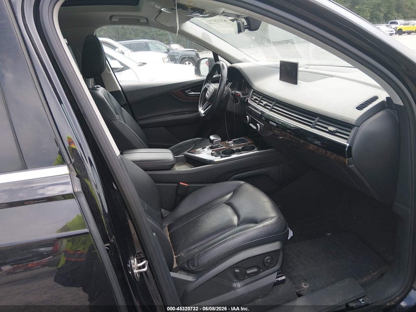 2018 Audi Q7 VIN WA1VAAF72JD053459 IAAI salvage auction — NORMAL WEAR, Clear (South Carolina), sold $3,300 on 2026-07-21 (photo 5)