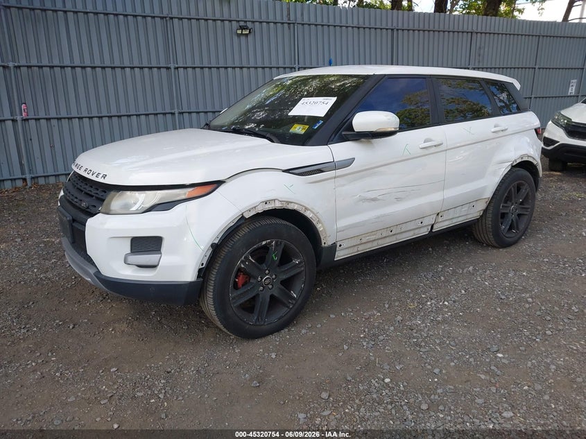 2013 Land rover Range rover evoque VIN SALVN2BG6DH817177 IAAI salvage auction — SIDE, Salvage (New Jersey), sold $225 on 2026-07-22 (photo 2)