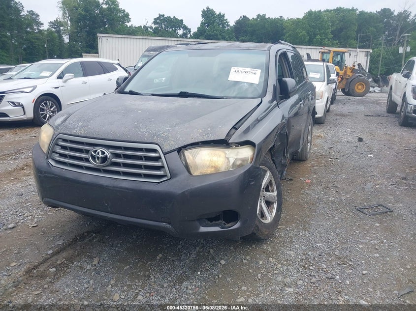 2008 Toyota Highlander VIN JTEDS41A782028884 IAAI salvage auction — LEFT SIDE, Salvage (Georgia), sold $300 on 2026-07-28 (photo 2)