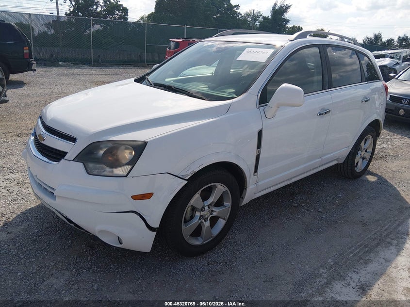 2015 Chevrolet Captiva sport VIN 3GNAL3EK7FS530532 IAAI salvage auction — FRONT END, Original (Kentucky), sold $650 on 2026-07-08 (photo 2)