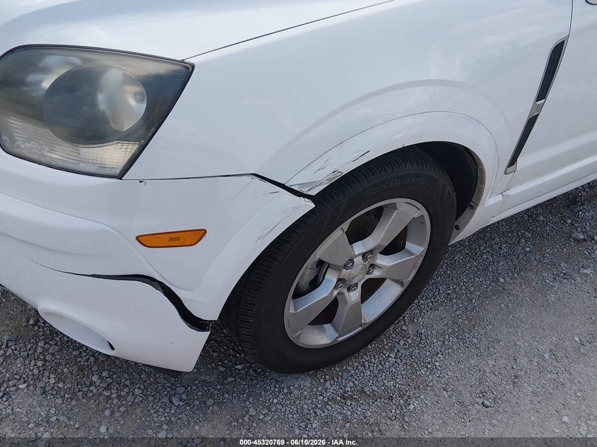 2015 Chevrolet Captiva sport VIN 3GNAL3EK7FS530532 IAAI salvage auction — FRONT END, Original (Kentucky), sold $650 on 2026-07-08 (photo 6)